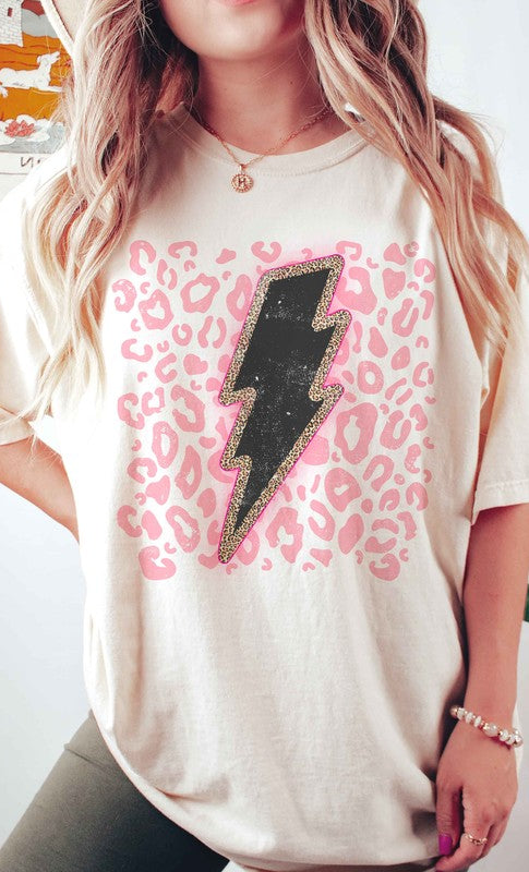 LEOPARD LIGHTNING Graphic T-Shirt BLUME AND CO.
