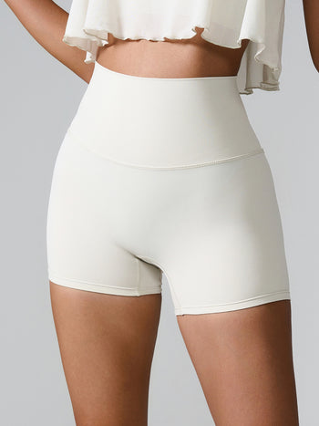 High Waist Active Shorts Trendsi