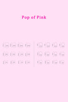 Press On Nails - 2 Set Bundle Pack of 48 Nails SO PINK BEAUTY