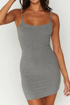 Scoop Neck Mini Cami Dress Trendsi