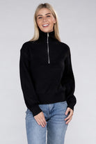 Easy-Wear Half-Zip Pullover Ambiance Apparel