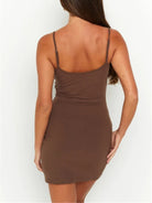 Scoop Neck Mini Cami Dress Trendsi