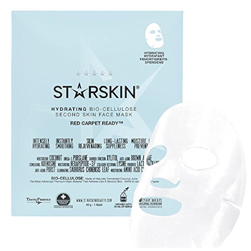 STARSKIN Red Carpet Ready - Hydrating Coconut Bio-Cellulose Second Skin Face Mask Grace Beauty