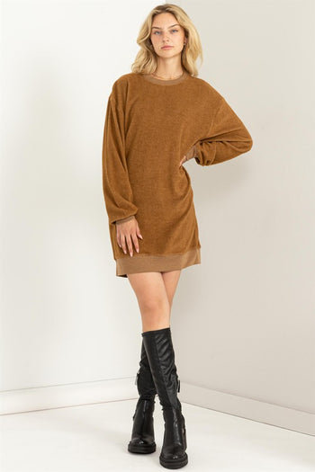 Girlfriend Sweatshirt Mini Dress HYFVE