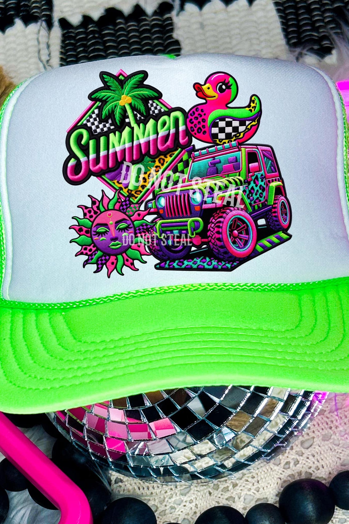 Summer NEON  Hat Gabreila Wholesale