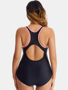 Scoop Neck Wide Strap One-Piece Swimwear Trendsi