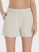 Elastic Waist Active Shorts Trendsi