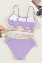 Scoop Neck Spaghetti Strap Bikini Set Casual Chic Boutique