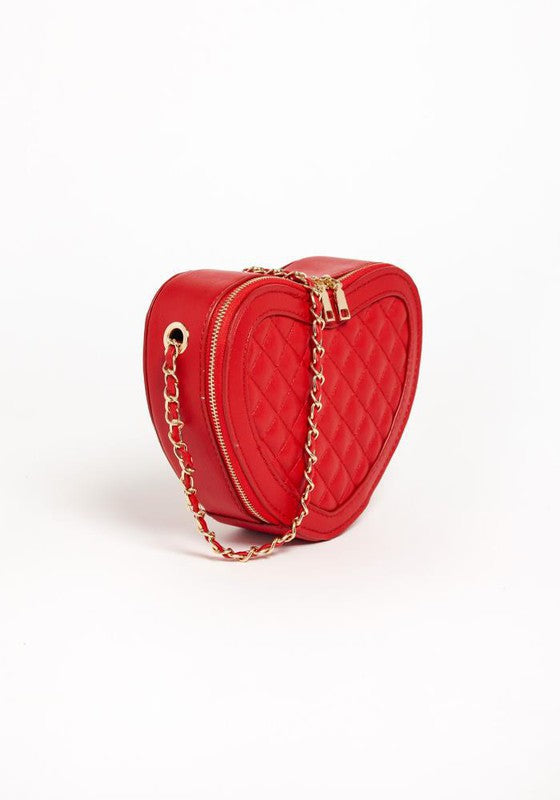 HEART SHAPED CROSSBODY BAG Bella Chic