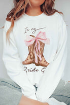 IN MY BRIDE ERA COWBOY BOOTS Graphic Sweatshirt BLUME AND CO.