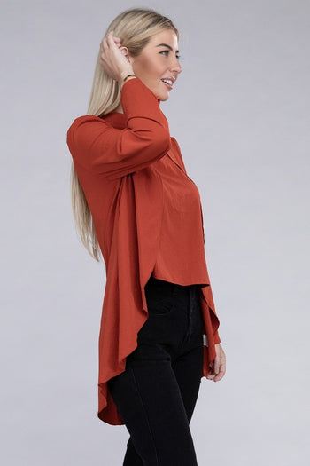 Elegant Turtleneck Blouse Nuvi Apparel