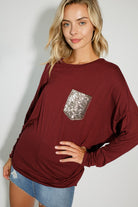 SEQUENCE POCKET DOLMAN SL TOP e Luna