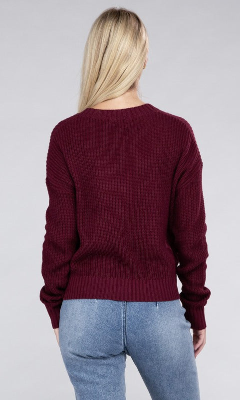 Striped Pullover Sweater Ambiance Apparel