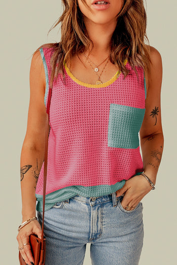 Scoop Neck Wide Strap Tank Trendsi