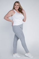 Plus Everyday Leggings with Pockets Ambiance Apparel