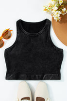 Round Neck Racerback Tank Trendsi