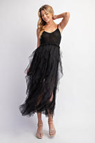 LOVELY TULLE MIDI CROCHET DRESS Sweet Generis