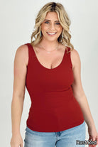 11 Colors - FawnFit Medium Length Lift Tank 2.0 with Built-in Bra Kiwidrop