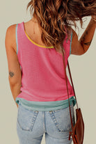 Scoop Neck Wide Strap Tank Trendsi