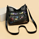 PU Leather Rose Pattern Shoulder Bag Trendsi