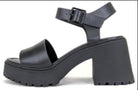 BOOMER-S Platform Heel Sandals Fortune Dynamic