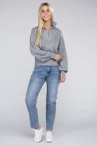 Easy-Wear Half-Zip Pullover Ambiance Apparel