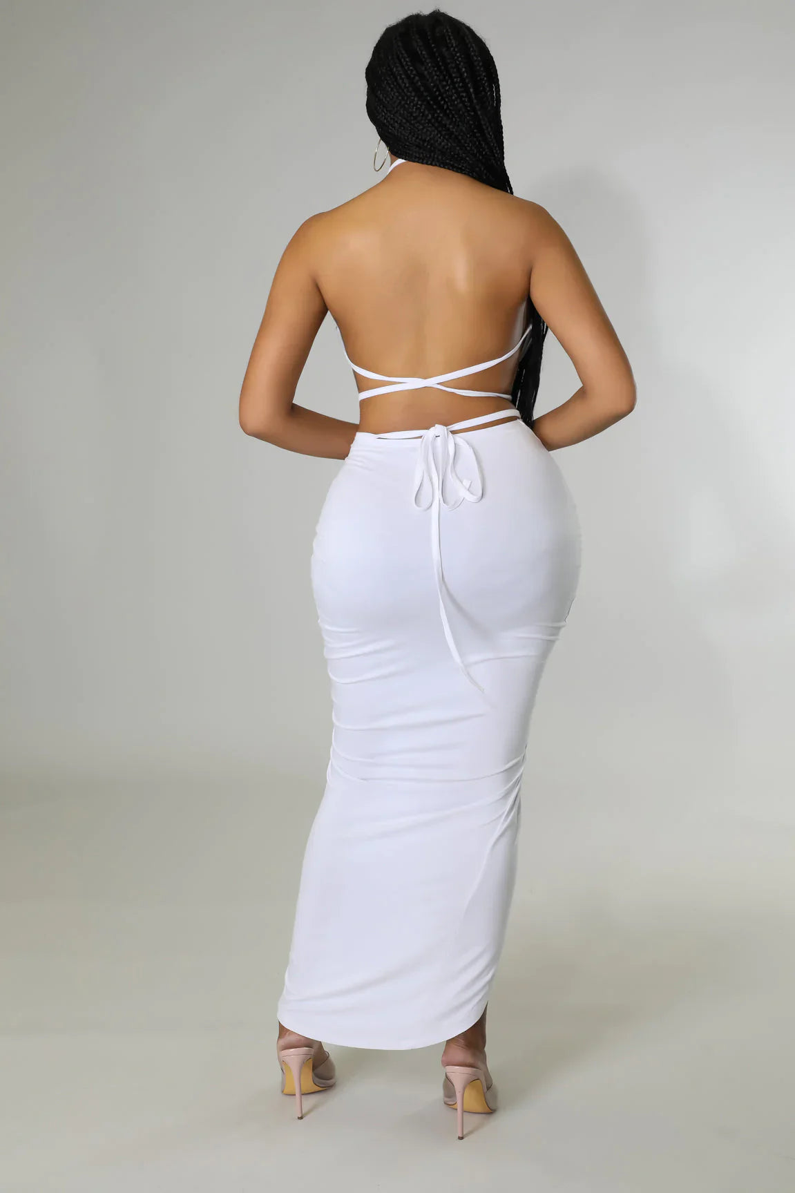 Resort Hottie Skirt Set in White Penderié, Inc.