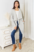 Duster Cardigan with Pockets ClaudiaG Collection