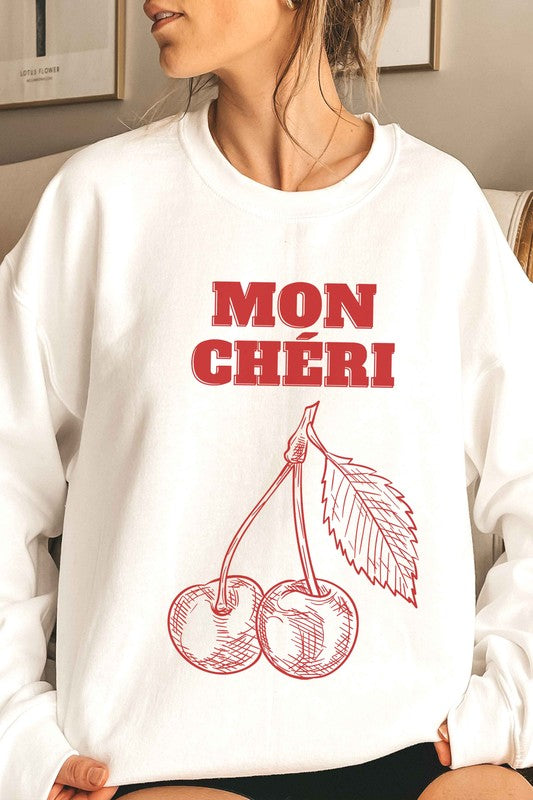 MON CHERIE Graphic Sweatshirt BLUME AND CO.
