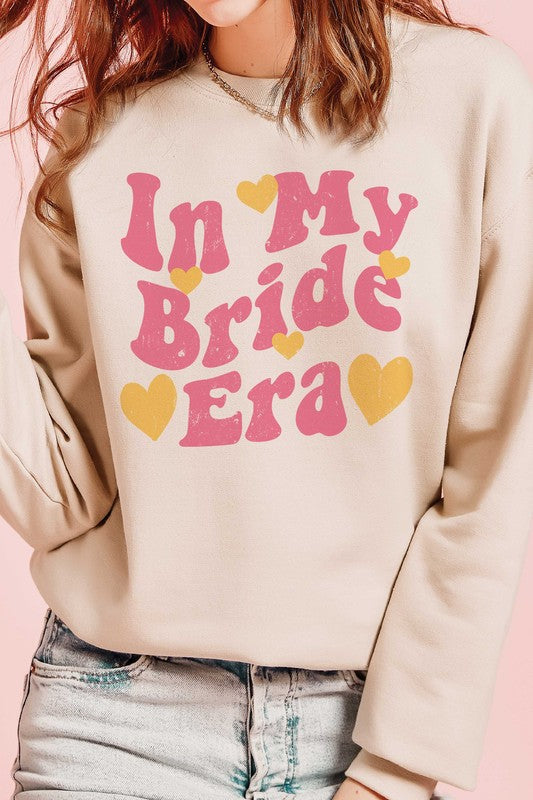 PLUS SIZE - IN MY BRIDE ERA Graphic Sweatshirt BLUME AND CO.