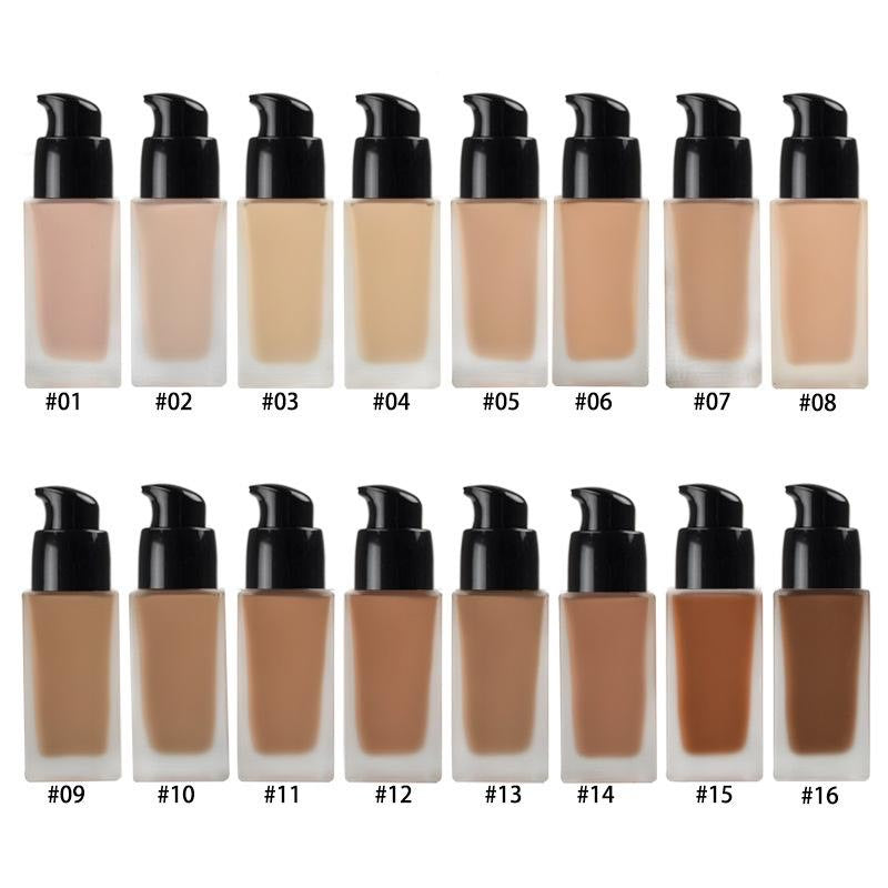 Healthy Skin Liquid Full Coverage Matte Makeup Foundation with SPF 30 EpiLynx