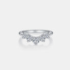 Inlaid Moissanite 925 Sterling Silver Ring Trendsi