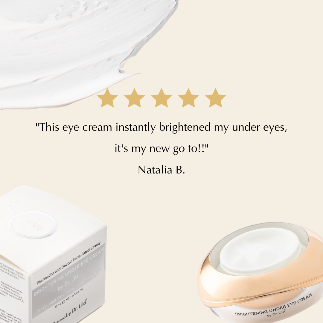 Brightening Under Eye Cream with Active Peptides EpiLynx