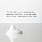 Shea Butter Hand Cream for Dry Hands with SPF 20 EpiLynx