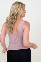 11 Colors - FawnFit Medium Length Lift Tank 2.0 with Built-in Bra Kiwidrop