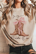 IN MY BRIDE ERA COWBOY BOOTS Graphic Sweatshirt BLUME AND CO.