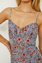 Floral Cami Mini Dress One and Only Collective Inc