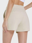 Elastic Waist Active Shorts Trendsi