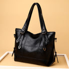 PU Leather Medium Handbag Trendsi