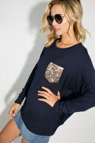 SEQUENCE POCKET DOLMAN SL TOP e Luna