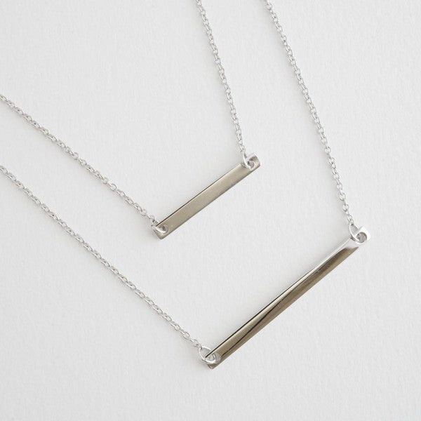 Layered Bar Necklace HONEYCAT Jewelry