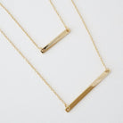 Layered Bar Necklace HONEYCAT Jewelry