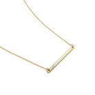 Classic Horizontal Bar Necklace HONEYCAT Jewelry