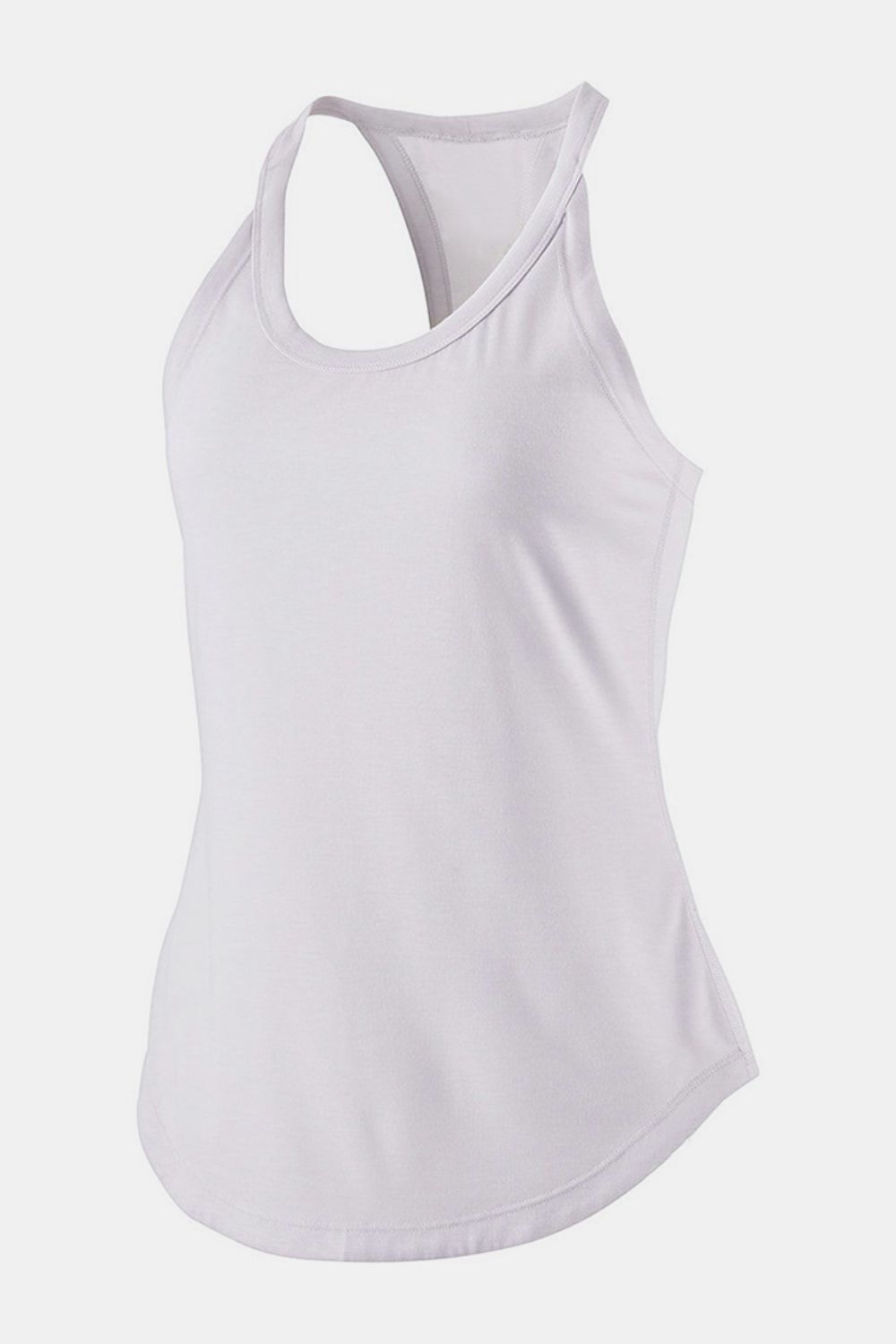 Scoop Neck Active Tank Trendsi