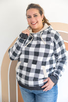 Checkered Sherpa Hoodie Boutique Simplified