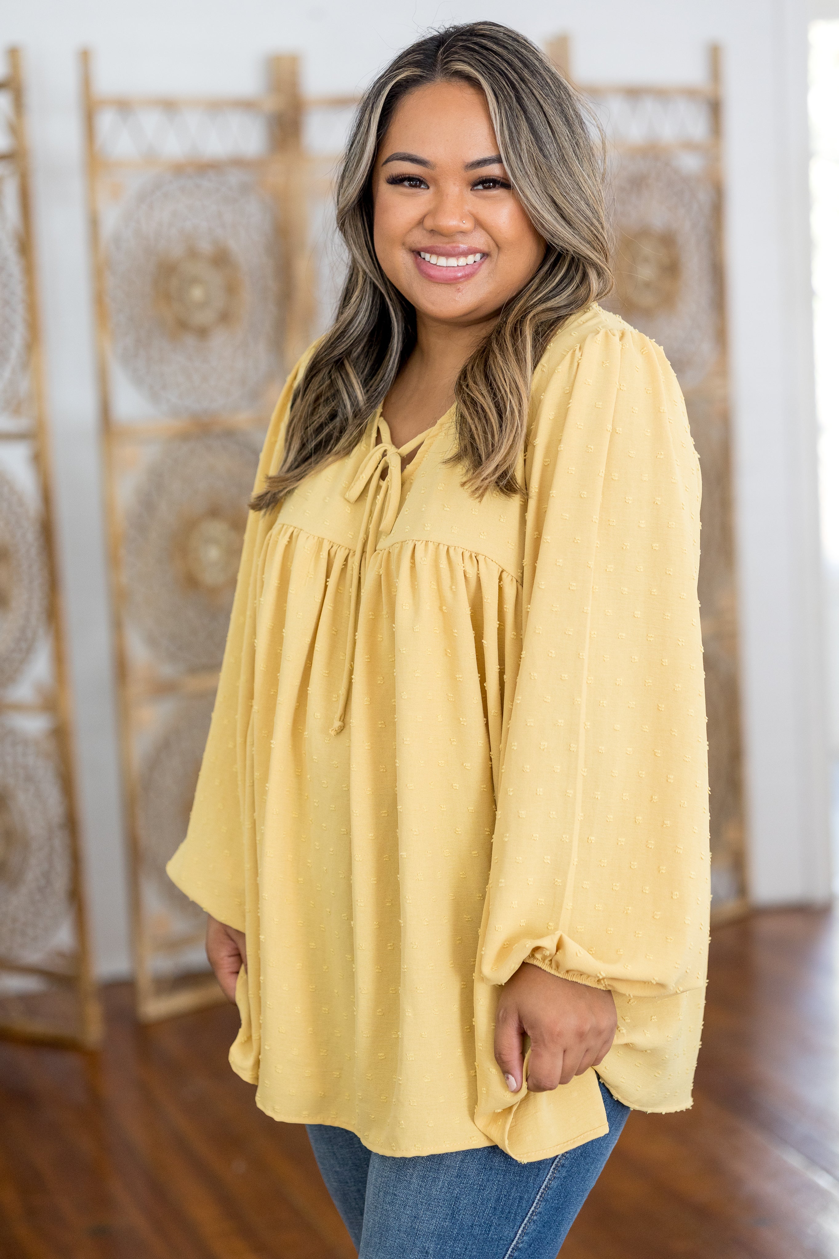 Always Shine Babydoll Tunic Boutique Simplified
