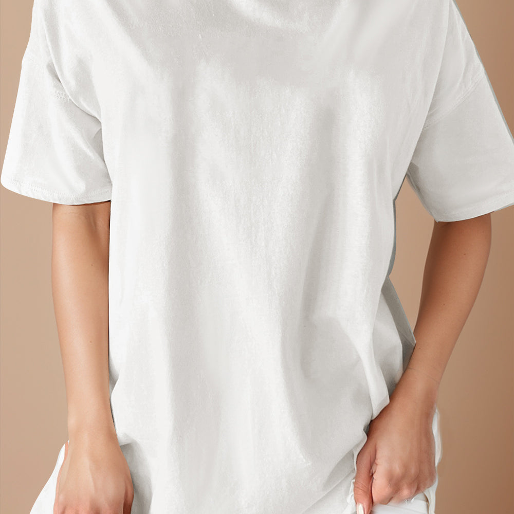 Round Neck Short Sleeve T-Shirt