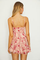 Floral Cami Mini Dress One and Only Collective Inc