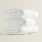 Cotton Bath Towel Pack of 2 - White beddingbag.com