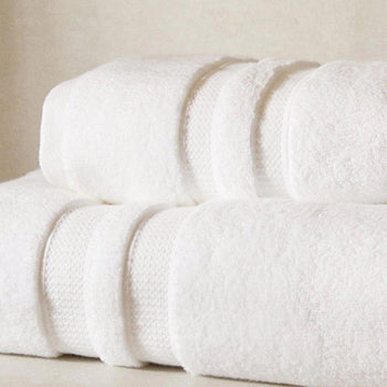 Cotton Bath Towel Pack of 2 - White beddingbag.com